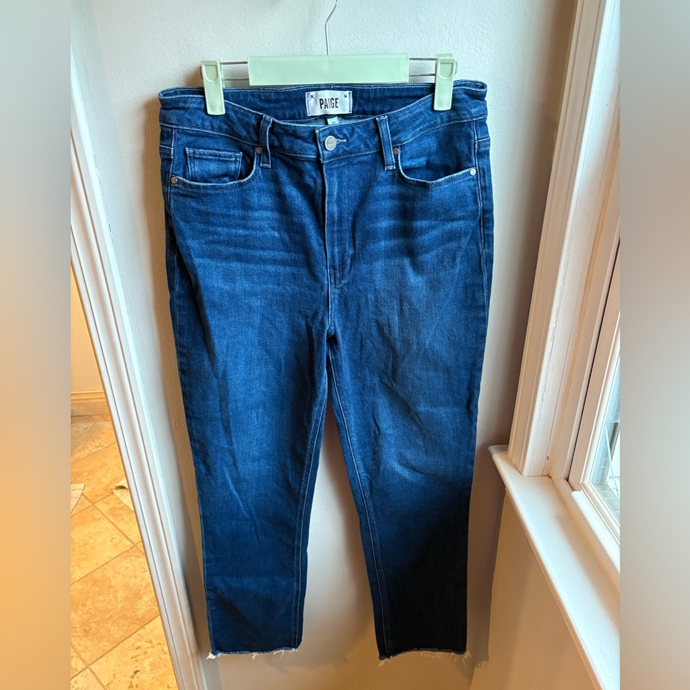 PAIGE Cindy Women's Dark Blue Skinny Jeans